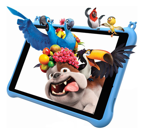 Tablet Blackview Tab 5 Kids 8 pulgadas 64GB Rom 5GB Ram 5580mAh Android 12 Auricular 3.5mm Tableta Azul