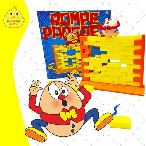Juego Rompe Paredes Rompe El Muro Y Que No Caiga El Huevo