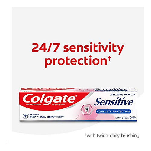 Pasta De Dente Sensível Colgate Proteção Completa Mint 6