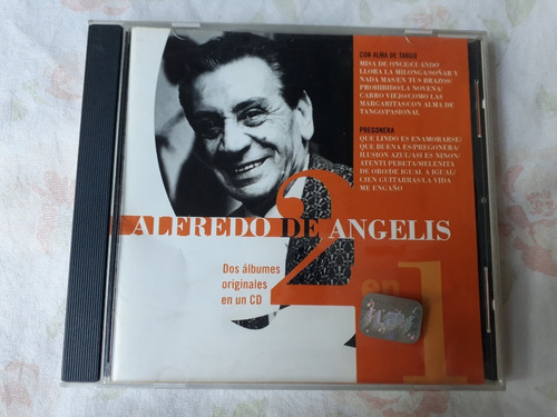 Cd Alfredo De Angelis 2 En 1 Con Alma De Tango Pregonero 