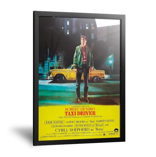 Cuadros Taxi Driver Afiches Carteleras Películas Cine 35x50
