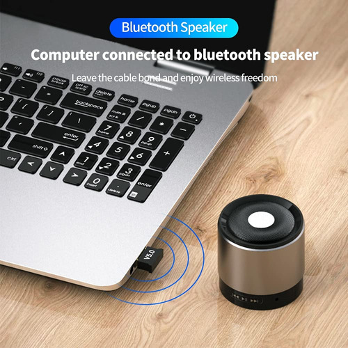 Usb Bluetooth Adaptador 5.0 Edr Para Pc Portatil Escritorio