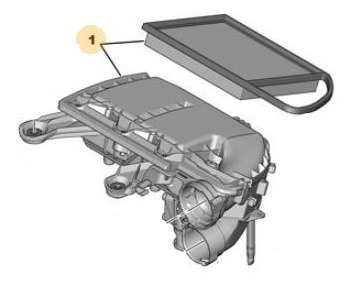 Racor Filtro De Aire Peugeot 308 1.6 Hdi 8v