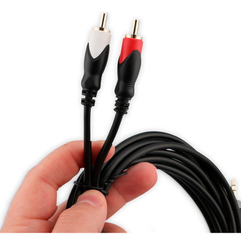 Cable De Audio Estéreo A 2 Rca 3.6m Radioshack