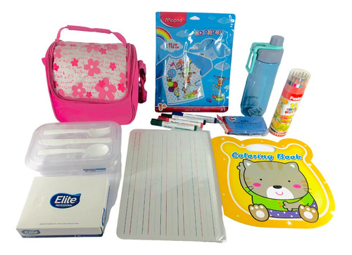 Pack Kit Lista Escolar Set Preescolar Completo Dif Marcas