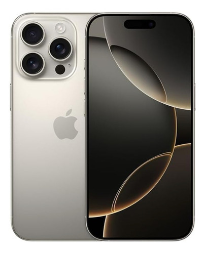 Apple Iphone 16 Pro (128 Gb) - Titanio Natural Versión Esim Gris Claro (Reacondicionado)