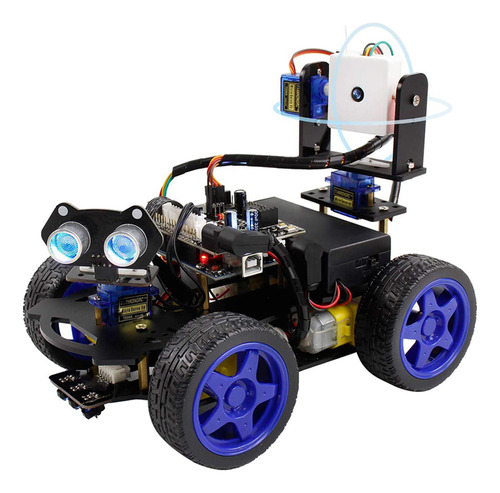 Kit Smart Car R3 Uno, Coche Robot, Juguete Inteligente Para