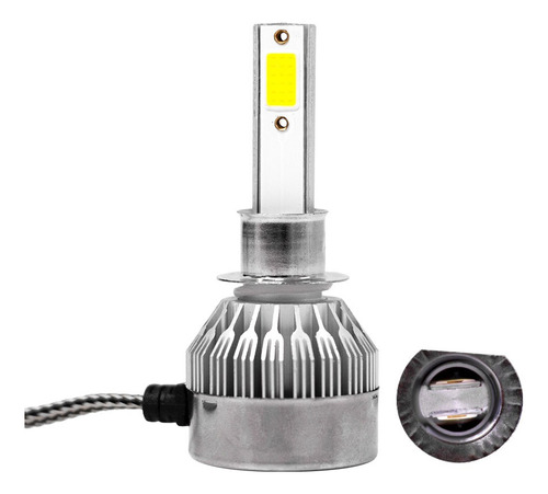 Imagen 2 de 10 de Kit Cree Led H1 H3 H7 H11 6ta Gen + 2 Led Gratis Iluminacion