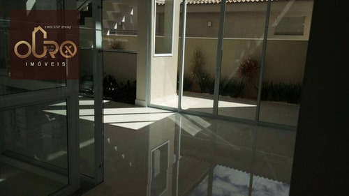 Imagem 17 de 30 de Sobrado Novo Residencial À Venda, Condomínio Villaggio Di Firenze, Franca. - So0016
