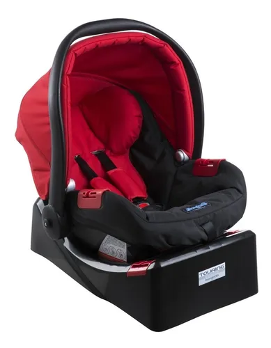 Carrinho de bebe burigotto ecco red com 2025 bebe conforto touring se