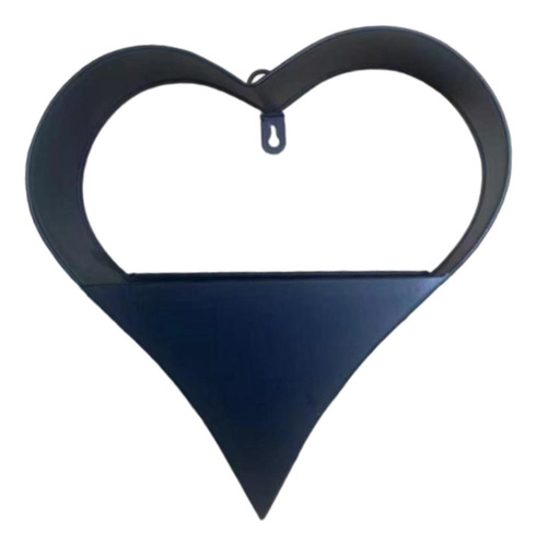 Maceta De Metal Con Forma De Corazón, Estilo Rústico, Para