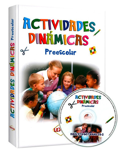 Libro Actividades Dinámicas Preescolar, Inicial + Cd