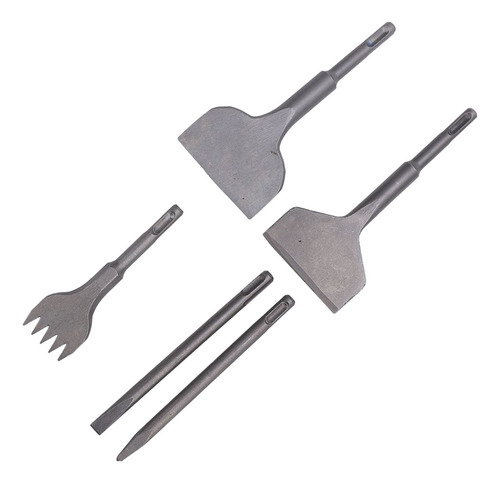 Brocas De Cincel Hammer Drills, Juego De 5 Piezas, Metal Mec
