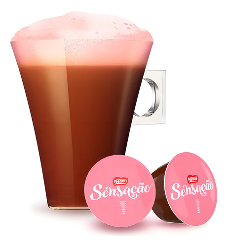 Café chocolate sensação en cápsula Nescafé Dolce Gusto Capsulas