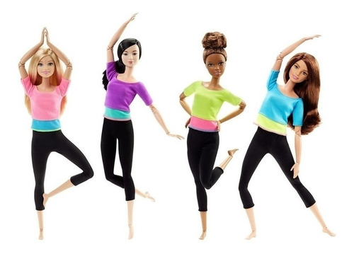 Imagem 7 de 9 de Barbie To Move Top Roxo Cab. Preto Oriental Ms Sj