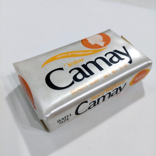 Antiguo Jabon De Tocador Camay Yellow 150gr Perfume Dec. 70