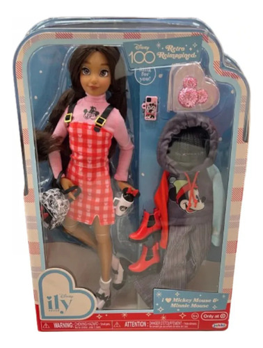 Disney Ily 4ever Disney 100 Retro I Heart Micke Minnie Mouse