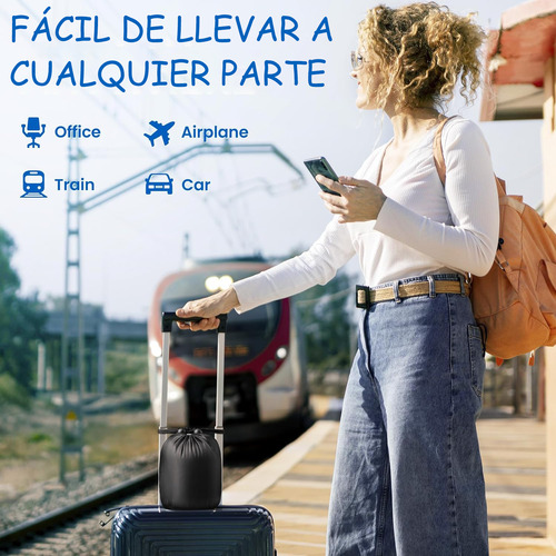 Almohada Viscoelastica Para Viaje De Cuello Soporte Cómodo