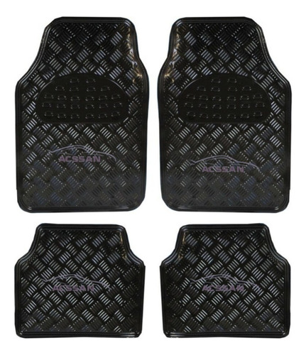 Tapetes 4pz Metalicos Negro Chevrolet Camaro Zl1 2020
