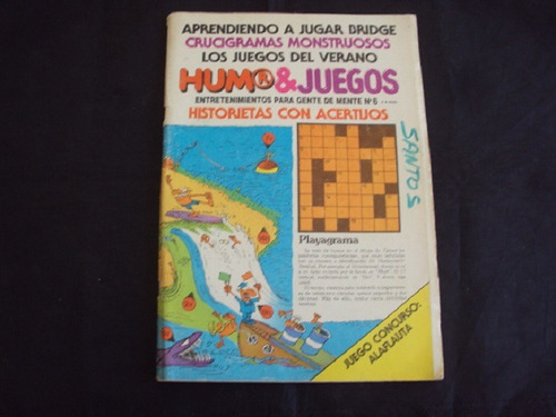 Revista Humor & Juegos # 6 (ediciones De La Urraca)