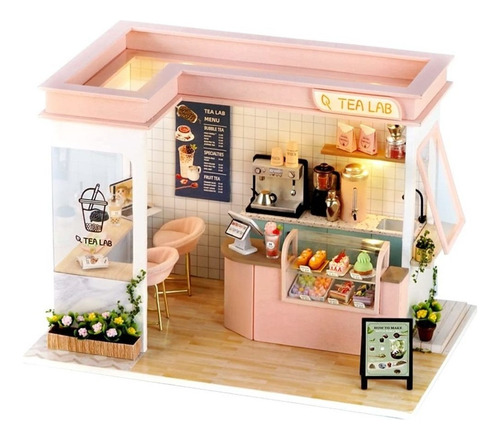 Casa De Muñecas Flever Kit De En Miniatura, Para Habitac Csñ