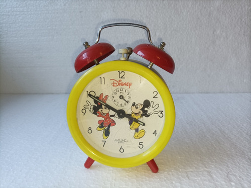 Reloj Despertador A Cuerda Disney 