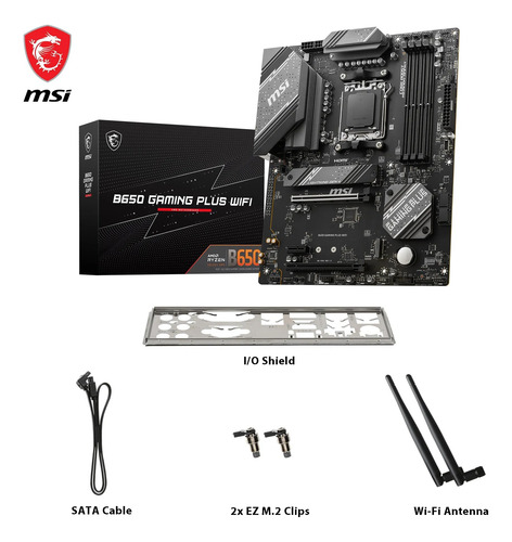 Placa Base Msi B650 Gaming Plus Wifi Amd B650 Socket Am5 Atx