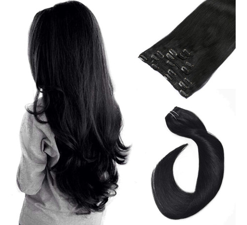 Extensiones De Cabello 100% Natural De Clips