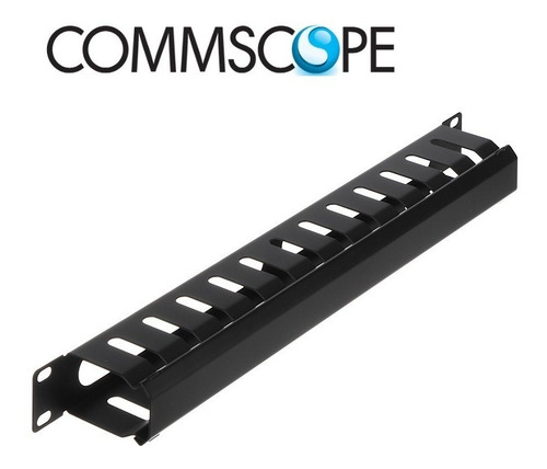 Organizador Horizontal 40x60 Commscope 1ur Para Rack Metal