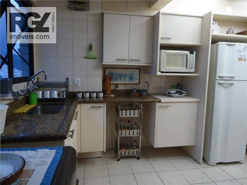 Imagem 13 de 19 de Cobertura Com 3 Dormitórios À Venda, 215 M² Por R$ 1.100.000,00 - Pompéia - Santos/sp - Co0132