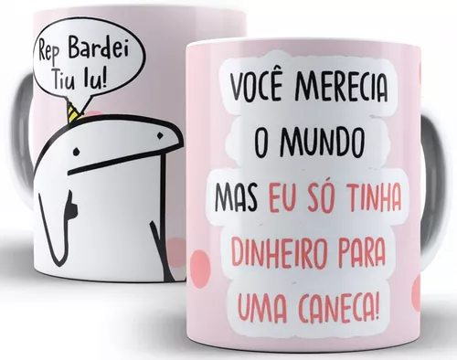 Caneca Personalizada Aniversário Meme Florks - Soso Personalizados