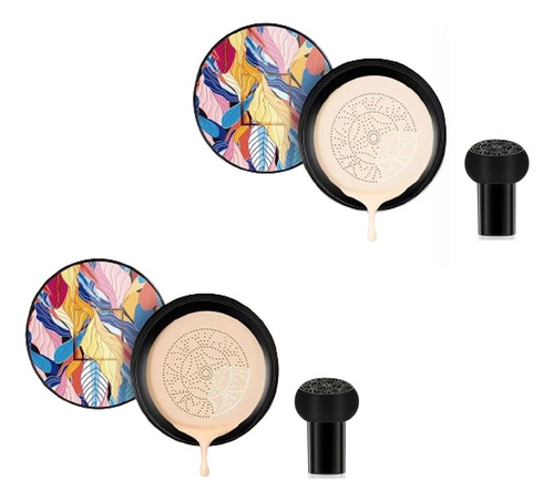 Base Correctora Bb Cushion Foundation Con Esponja De Maquill