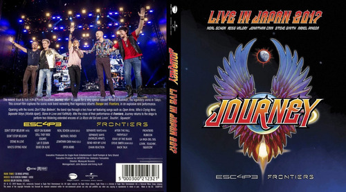 Live journey. Journey концерт. CD Journey: Frontiers. Journey Escape 1981. Journey группа Japan.
