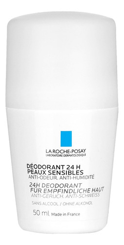 Imagen 2 de 2 de Desodorante Fisiológico 24 H Roll-on 50ml La Roche Posay