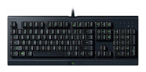 Kit de teclado y mouse gamer Razer Cynosa Lite + Abyssus Lite Español de color negro