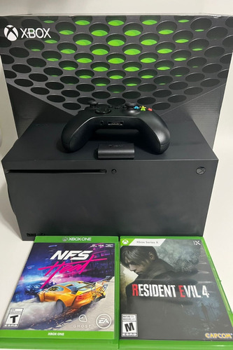 Microsoft Xbox Series X 1tb Standard Color Negro 2 Juegos