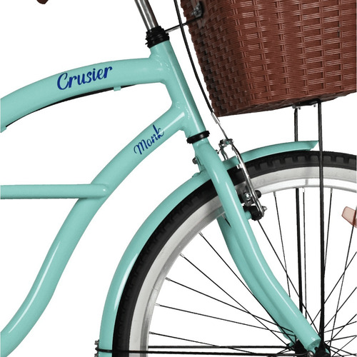 Imagen 7 de 9 de Bicicleta Urbana Aluminio Monk Crusier Rodada 26