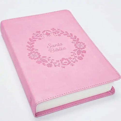Biblia Reina Valera 1960 Para Mujeres Imitación Piel Rosa®
