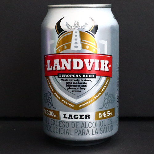 Lata Cerveza Coleccio Empcerveza Landvik Lager European Beer