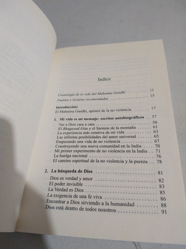 Mi Vida Es Mi Mensaje Mahatma Gandhi (Usado)