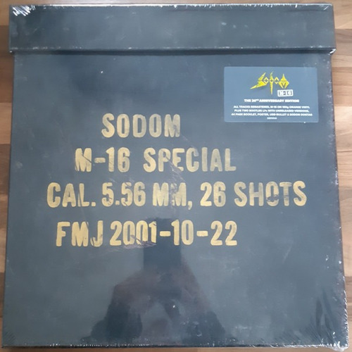 Sodom M-16 Vinil Boxset Lps Caja De Viniles Nueva Sellada