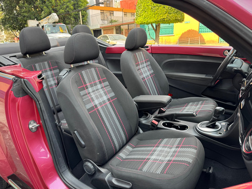Hermoso Beetle 2017 Convertible #pink 1.8 Turbo Automatico
