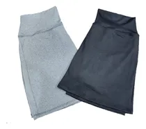 Comprar Pack Por 2 Polleras Calza Lycra Deportiva Talles Especiales