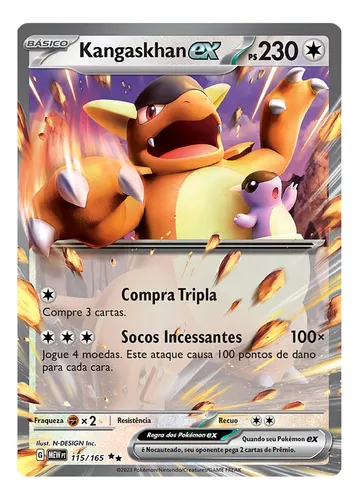 Carta Pokemon - COPAG - Kangaskhan-GX