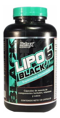 Nutrex Lipo 6 Black Hers  (120 Capsulas) Super Oferta!