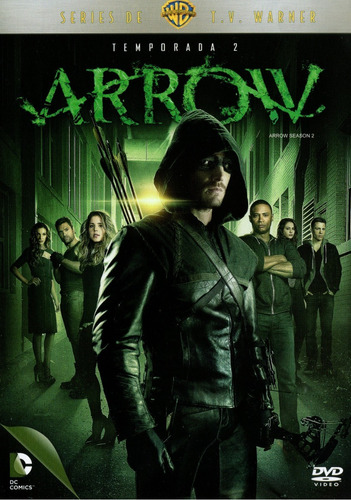 Arrow Segunda Temporada 2 Dos Dvd