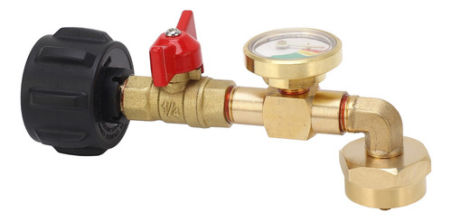 Adaptador De Recarga De Propano Con Manómetro Y Encendido