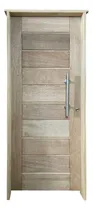Comprar Blanco y Espino Aberturas Mx 315 standard Puerta Exterior En Cedro Con Marco De 205x85 cm Y Barral Color Marrón
