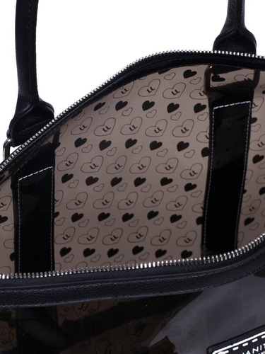 Cartera Juanita Jo Bolso Playero Cancun 10877 Negro