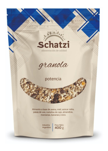 Granola Potencia - 400 Gr - Schatzi